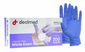 Dealmed Nitrile Exam Gloves Small 200 Count - Disposable, Latex-Free,
