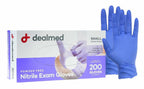 Dealmed Nitrile Exam Gloves Small 200 Count - Disposable, Latex-Free,