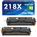 218X W2180X 218A Black Toner Cartridges 2 Pack Compatible Replacement for HP