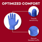 Dealmed Nitrile Exam Gloves Small 200 Count - Disposable, Latex-Free,