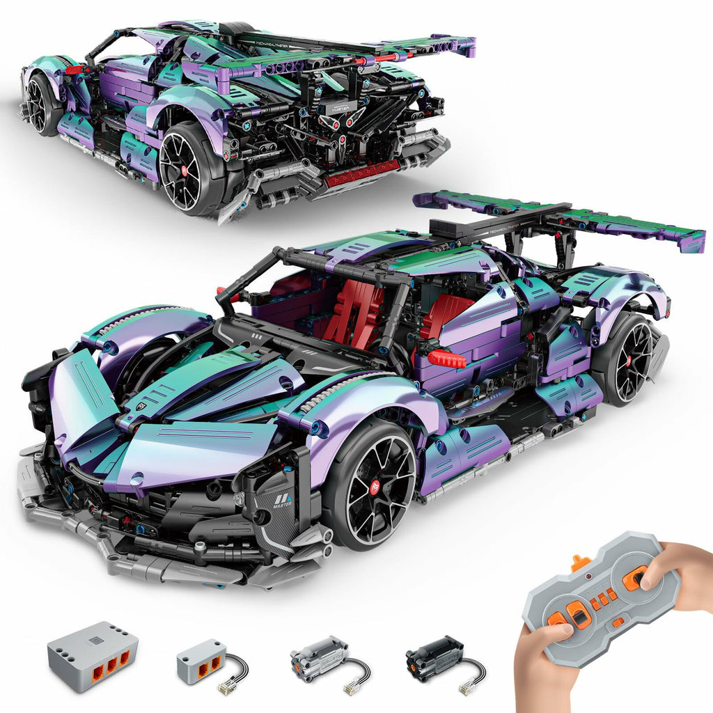 BTEC Super Cars Building Kits for Adults, 2036 PCS Technique Remote Control