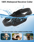 Dog Shock Collar with Remote Control - Shock Collar for Dogs IPX7 Waterproof Dog