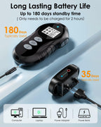 Dog Shock Collar with Remote Control - Shock Collar for Dogs IPX7 Waterproof Dog