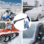 Extendable Snow Brush & Ice Scraper for Car Windshield – 25" to 31.5"