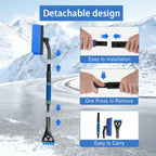 Extendable Snow Brush & Ice Scraper for Car Windshield – 25" to 31.5"