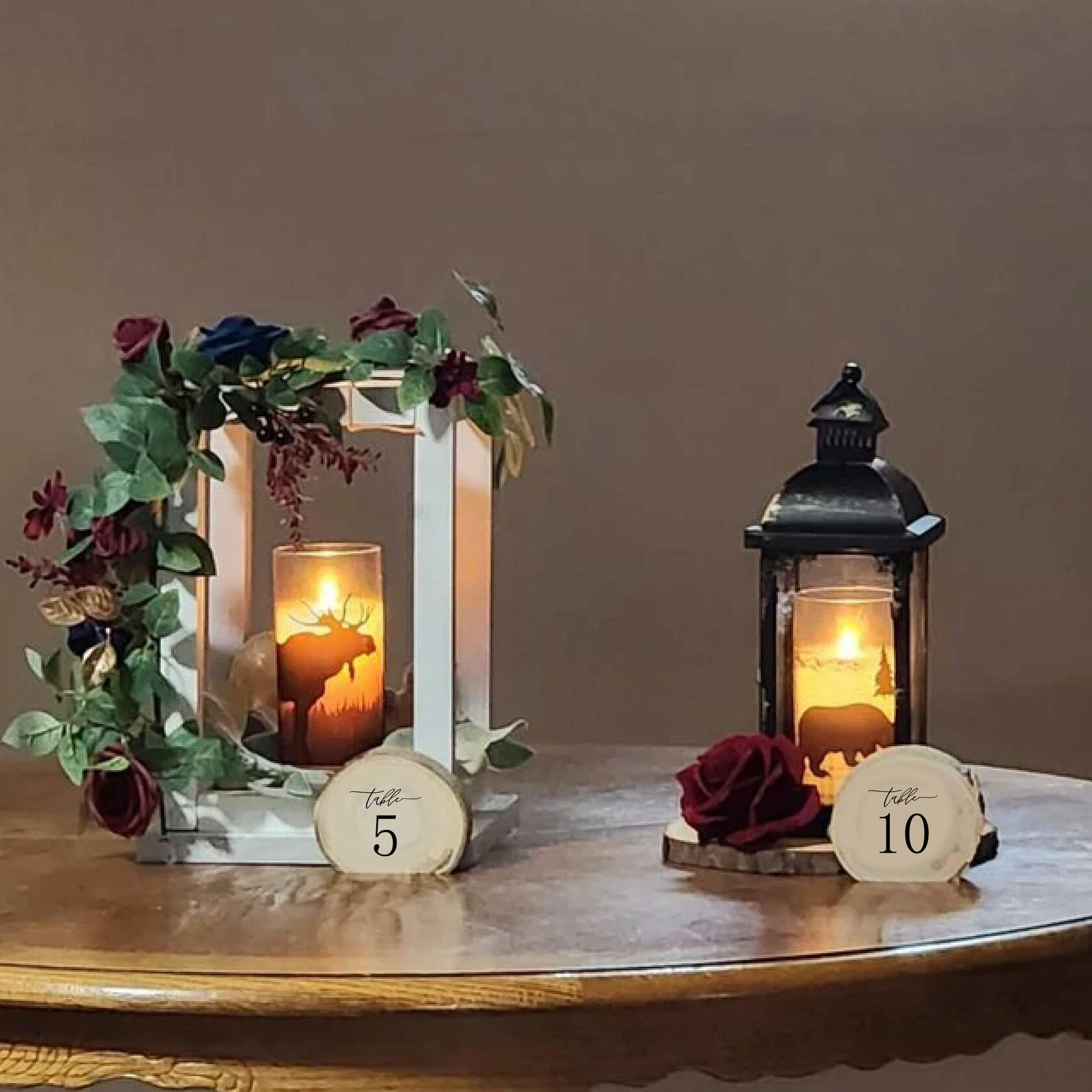 Wooden Table Numbers, 1-10 Wedding Table Numbers, Table Numbers 1-10 Perfect for
