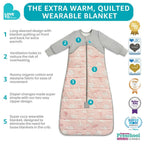 Love to Dream Extra Warm Toddler Sleep Bag (18-36 Mo), Super Soft Temp