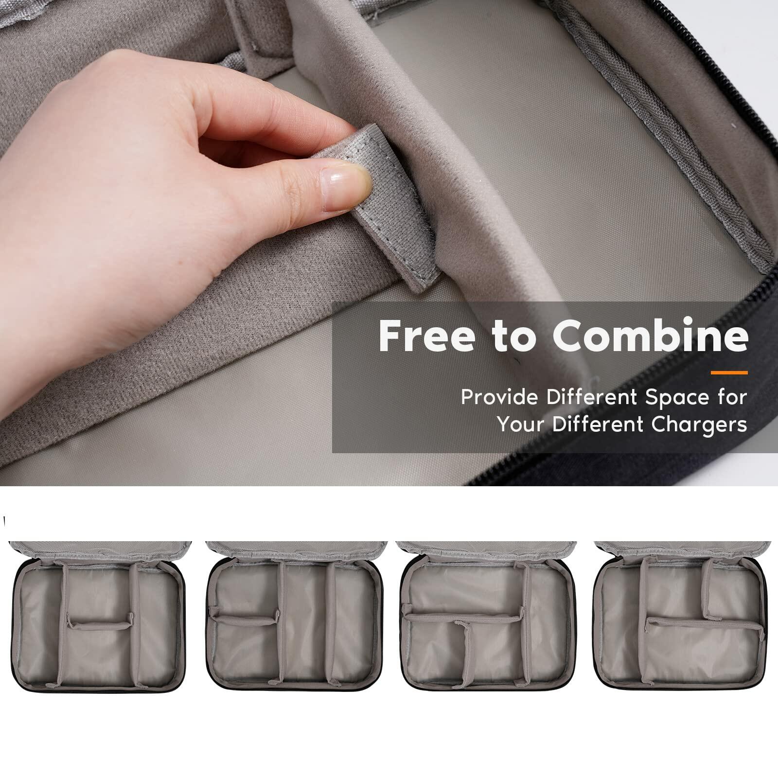 OrgaWise Electronics Organizer, Electronic Accessories Bag Travel Cable