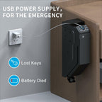 VERPROOF Biometric Gun Safe for Handgun Drop Down Pistol Safe, Smart Pistol Safe