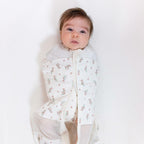 Happiest Baby Sleepea 5-Second Swaddle - 100% Organic Cotton Baby Swaddle