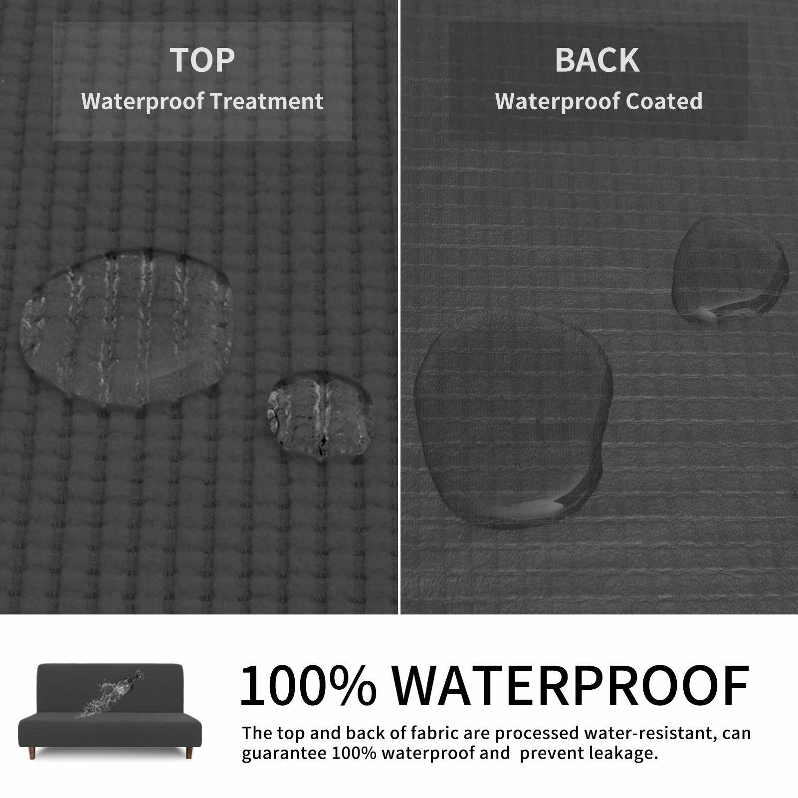 Easy-Going 100% Waterproof Futon Cover, Dual Waterproof Couch Cover for Futon,
