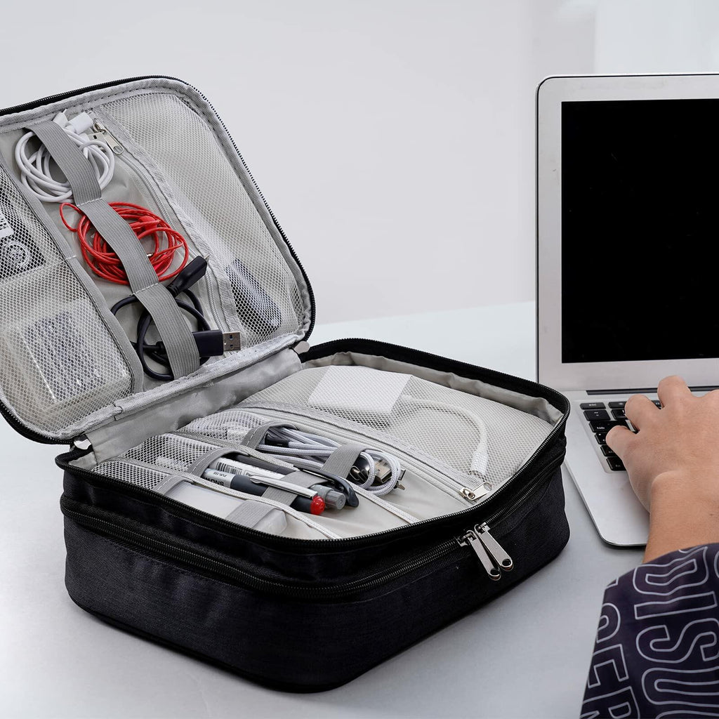 OrgaWise Electronics Organizer, Electronic Accessories Bag Travel Cable