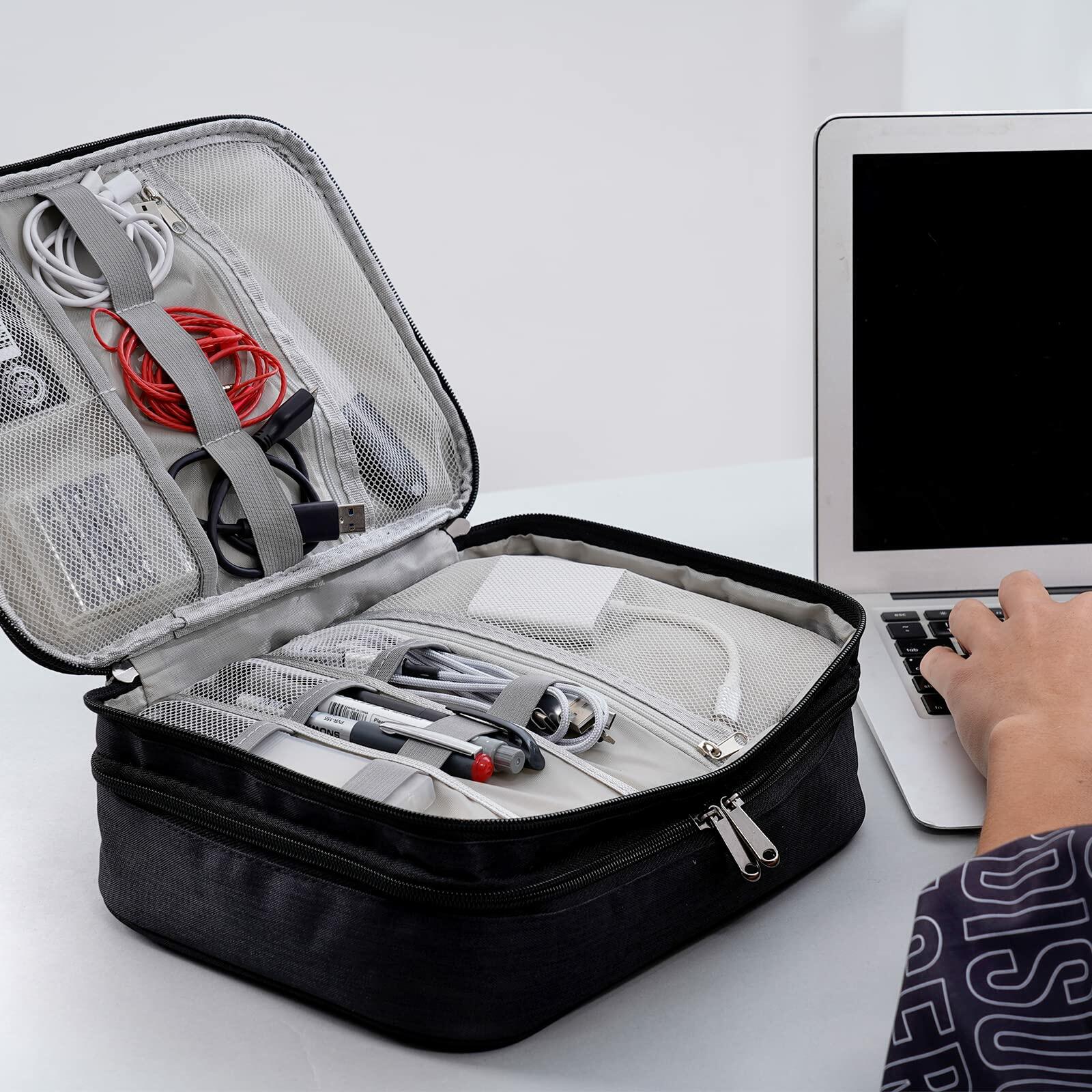 OrgaWise Electronics Organizer, Electronic Accessories Bag Travel Cable