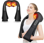 AERLANG Shiatsu Back and Neck Massager, Back Massager Deep Tissue Kneading Neck