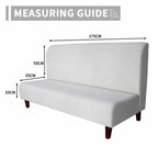 Easy-Going 100% Waterproof Futon Cover, Dual Waterproof Couch Cover for Futon,