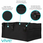 Vive Rollator Accessories Bag - Under Seat Rollator Walker Basket for Seniors -
