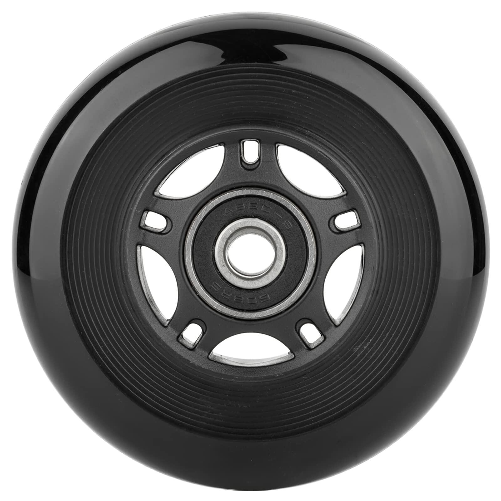 WHEELCOME Inline Skate Wheels Outdoor & Indoor Blade Roller Skate Wheels 85a