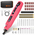 HARDELL Mini Cordless Rotary Tool, 5-Speed 3.7V Rechargeable Rotary Tool Kit
