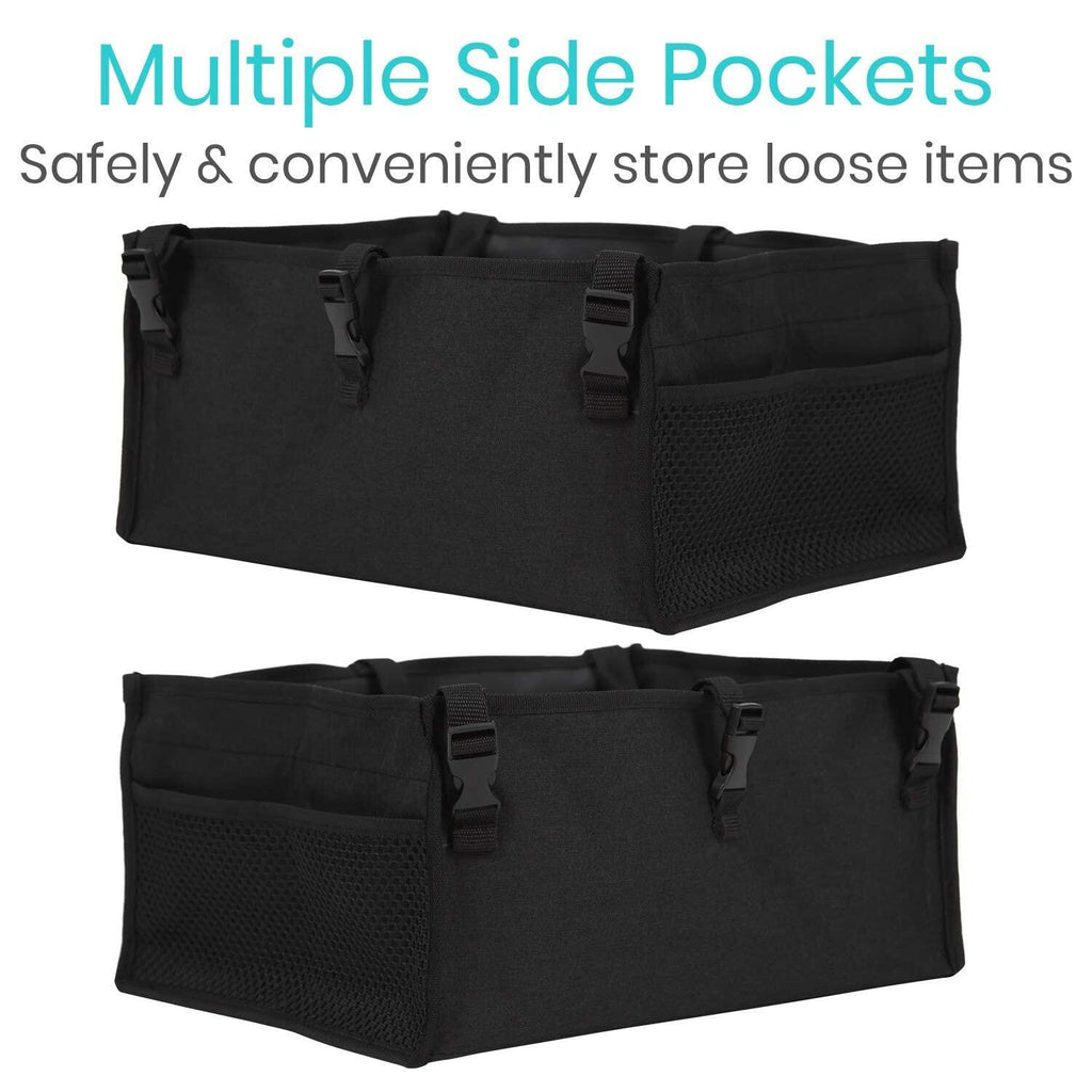 Vive Rollator Accessories Bag - Under Seat Rollator Walker Basket for Seniors -