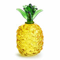 KRISININE Glass Fruit Decor Crystal Pineapple Figurine Collectibles Hand Blown