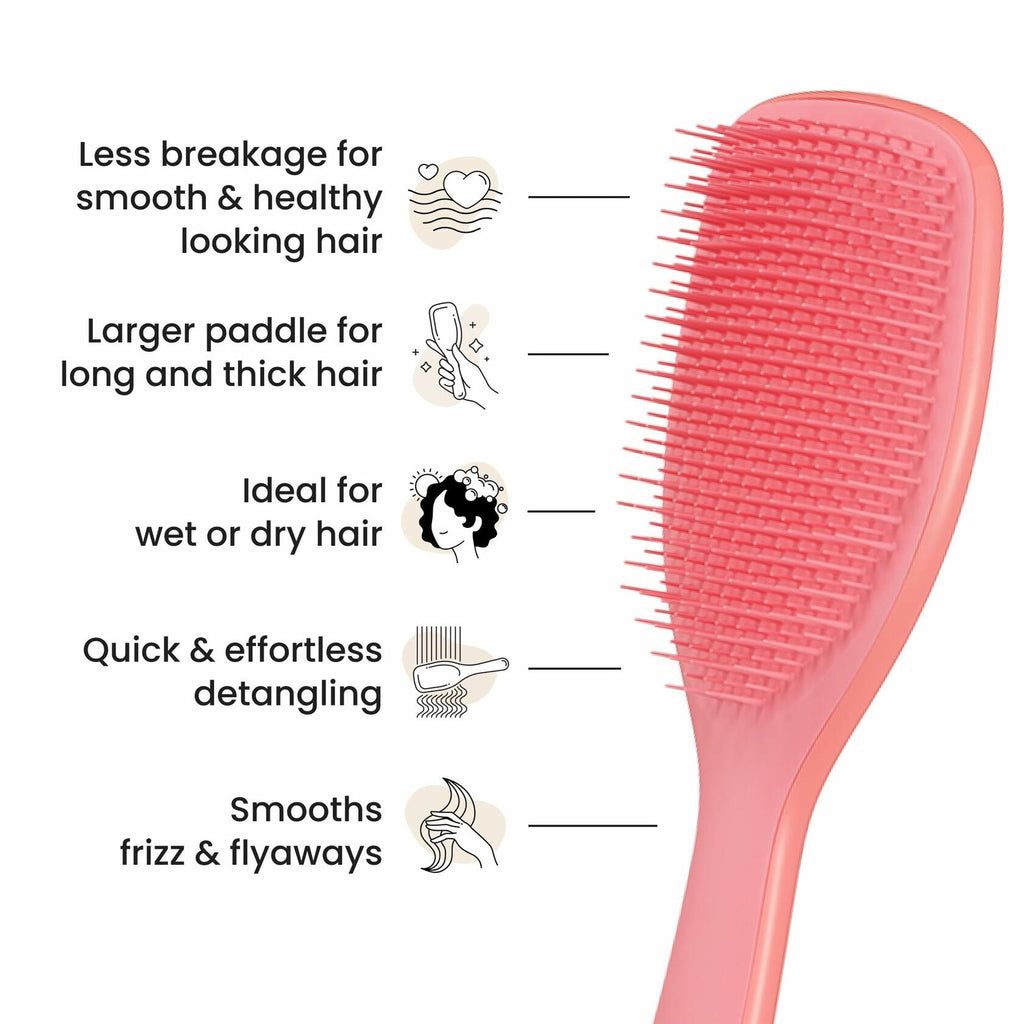 OPEN BOX Tangle Teezer Large Ultimate Detangler Hairbrush for Wet & Dry Hair,