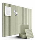 Fluxynara Large Felt Bulletin Board 48" x 36" Cork Board Alternative-12 Pack