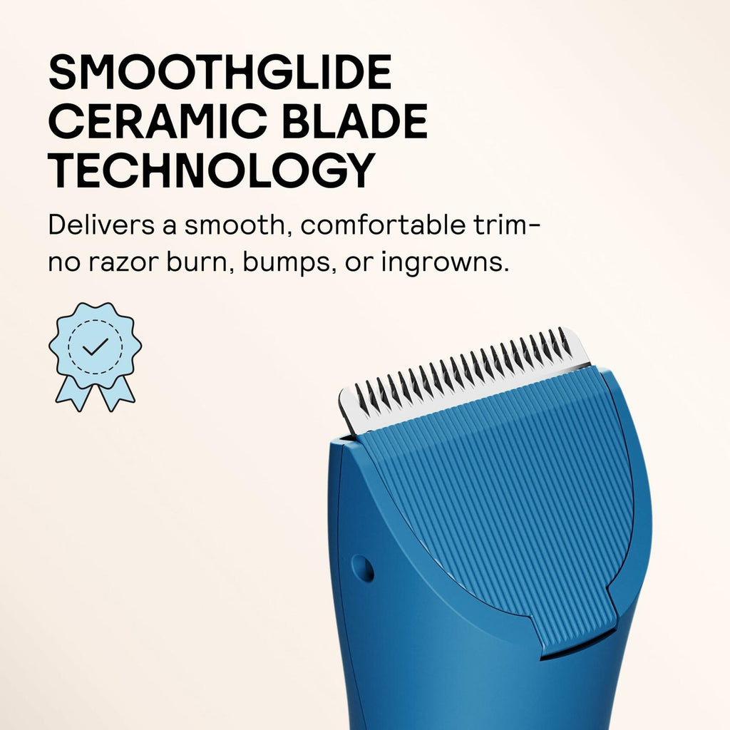MERIDIAN The Trimmer Original - Body Hair Trimmer for Men, Electric Shaver for