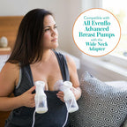 6 PACK Evenflo Feeding Premium Proflo Venting Balance Plus Wide Neck Baby,