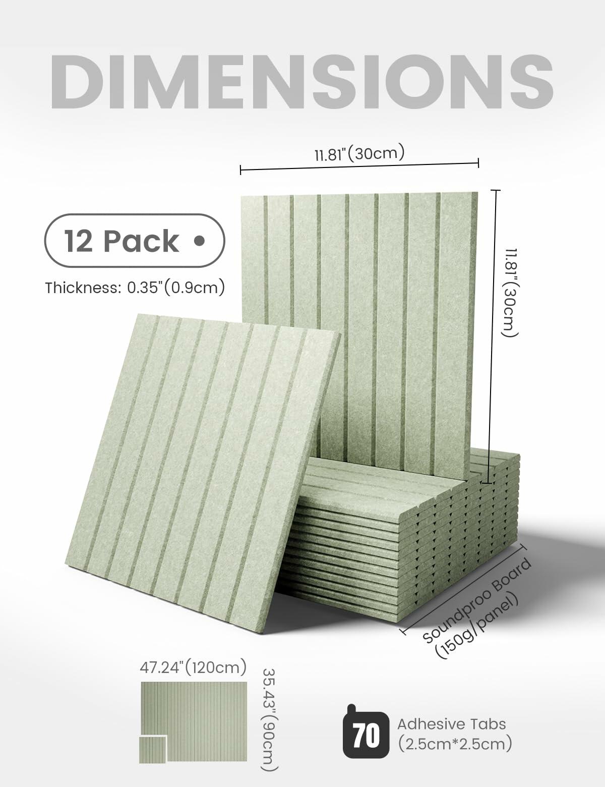 Fluxynara Large Felt Bulletin Board 48" x 36" Cork Board Alternative-12 Pack