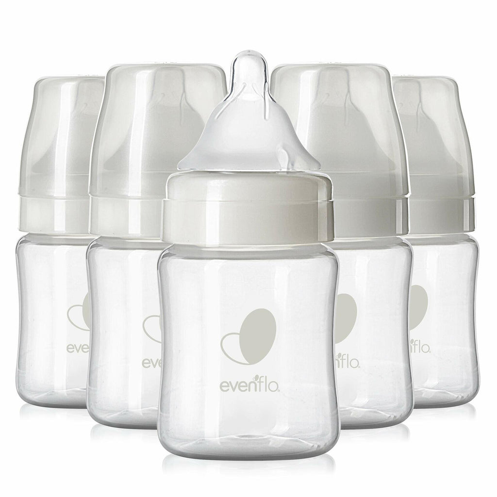 6 PACK Evenflo Feeding Premium Proflo Venting Balance Plus Wide Neck Baby,