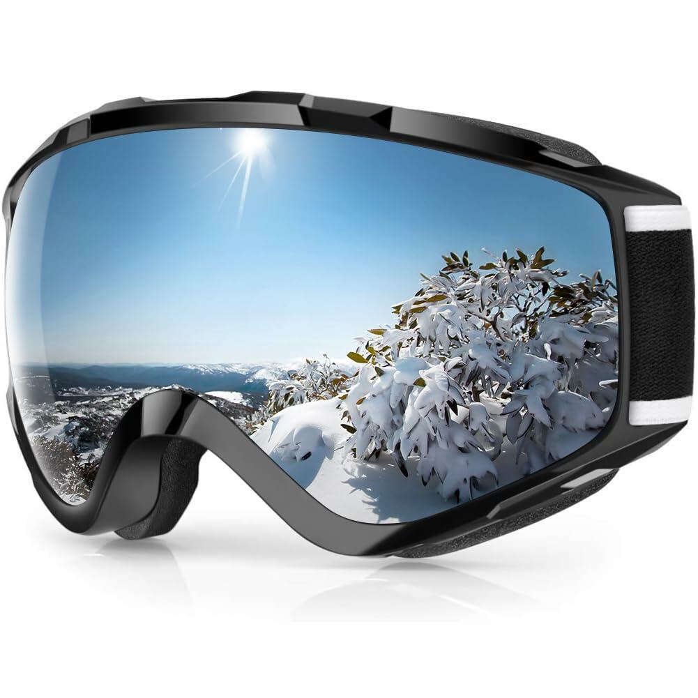findway Ski Goggles OTG - Over Glasses Snow/Snowboard Goggles for Men, Women &