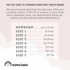 Amazon Brand - Mama Bear Plush Protection Disposable Baby Diapers,