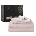 Overket 100% Egyptian Cotton Sheets Cal King Sheet Set 1000 Thread Count Sateen