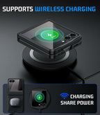 LEIAU Armor case for Samsung Z-Flip-7: Full-Body Military Grade Protective Phone
