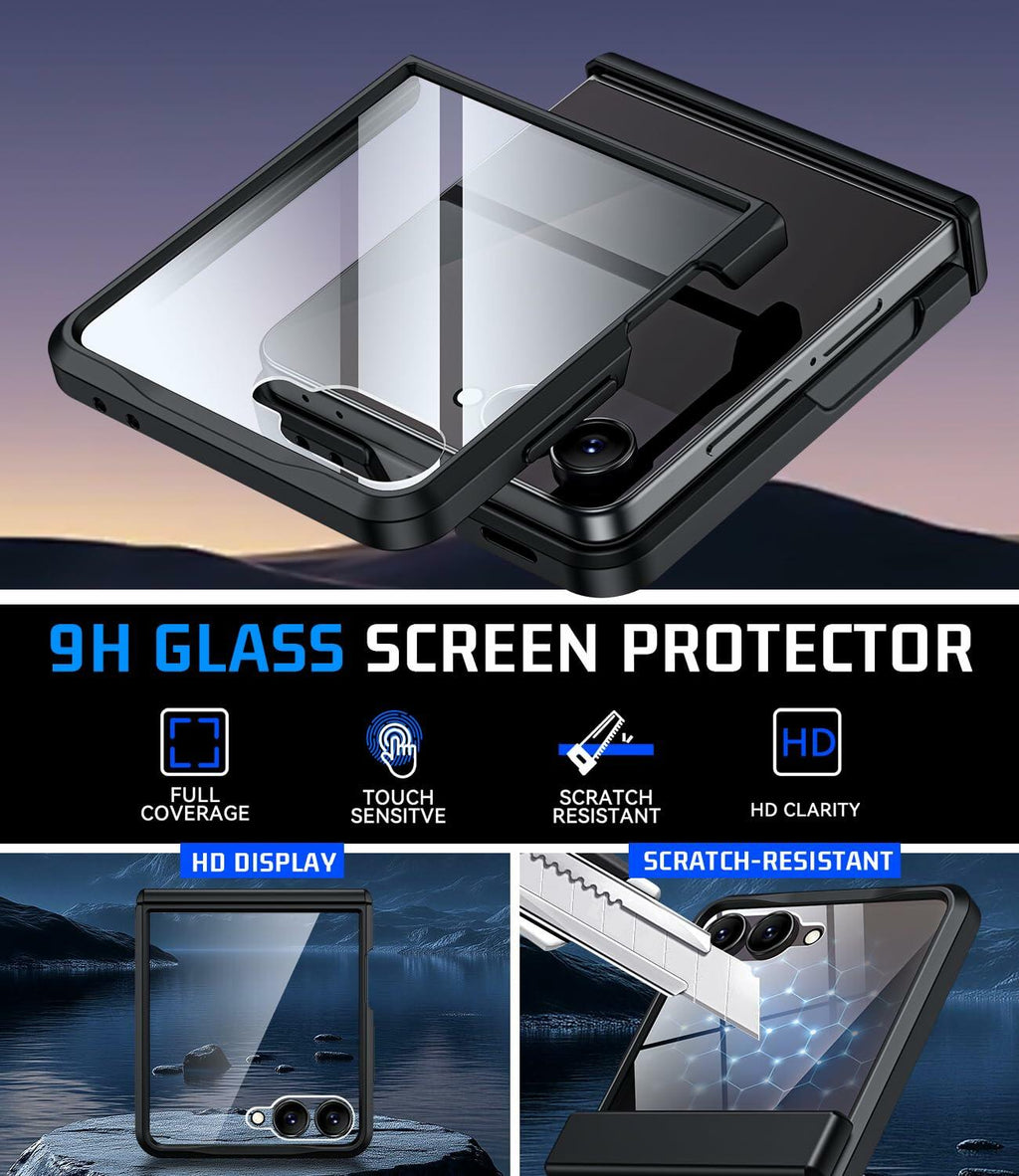 LEIAU Armor case for Samsung Z-Flip-7: Full-Body Military Grade Protective Phone