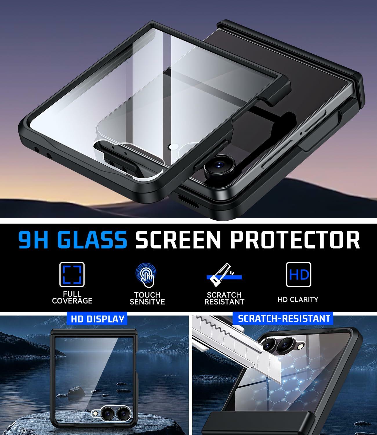 LEIAU Armor case for Samsung Z-Flip-7: Full-Body Military Grade Protective Phone