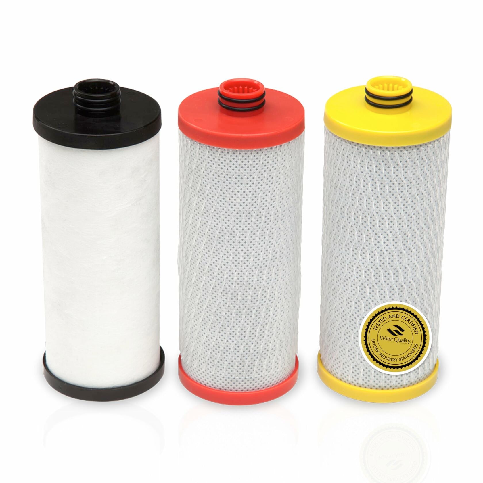 Aquasana Replacement Filter Cartridges | Fit Claryum 3-Stage Under Sink Water