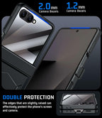 LEIAU Armor case for Samsung Z-Flip-7: Full-Body Military Grade Protective Phone
