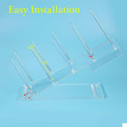 PAMISO Disposable Cups Holder, Large Acrylic Coffee Bar Organizer for 20oz,