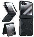 LEIAU Armor case for Samsung Z-Flip-7: Full-Body Military Grade Protective Phone