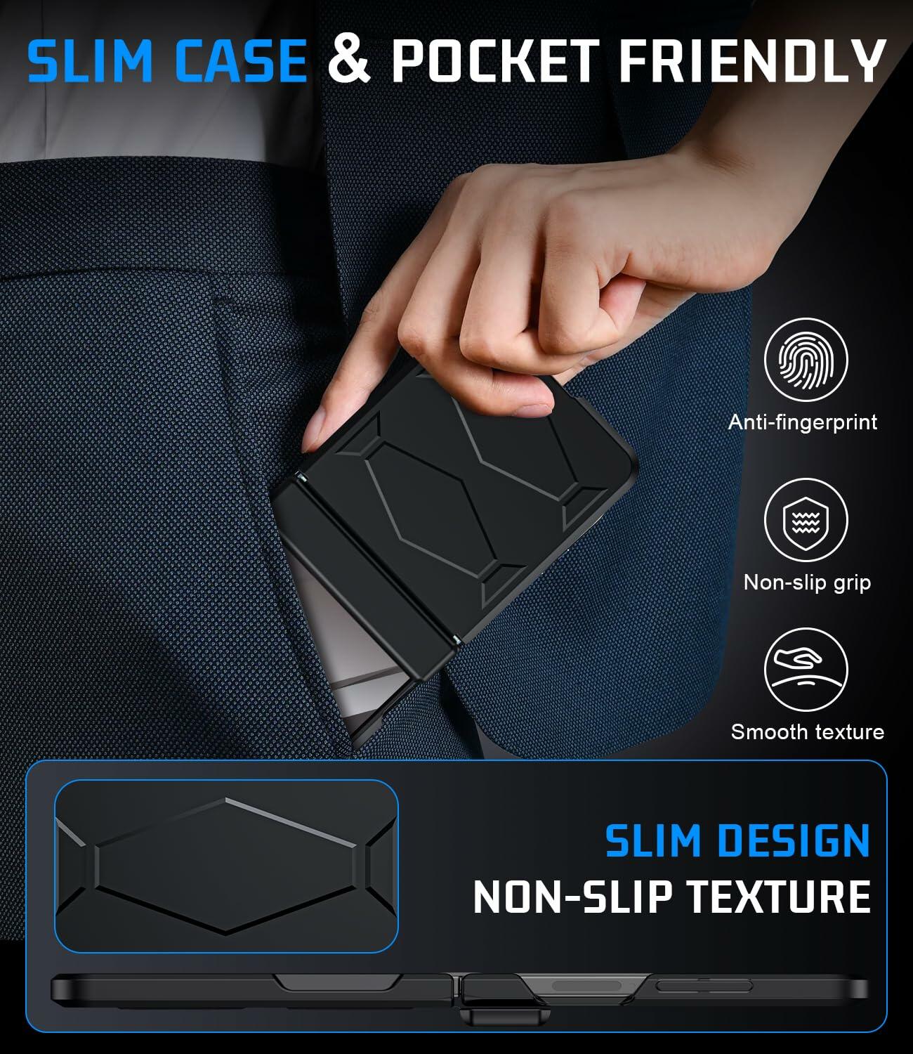 LEIAU Armor case for Samsung Z-Flip-7: Full-Body Military Grade Protective Phone