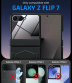 LEIAU Armor case for Samsung Z-Flip-7: Full-Body Military Grade Protective Phone