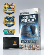 Sparthos Back Brace for Lower Back Pain - Immediate Relief from Sciatica,