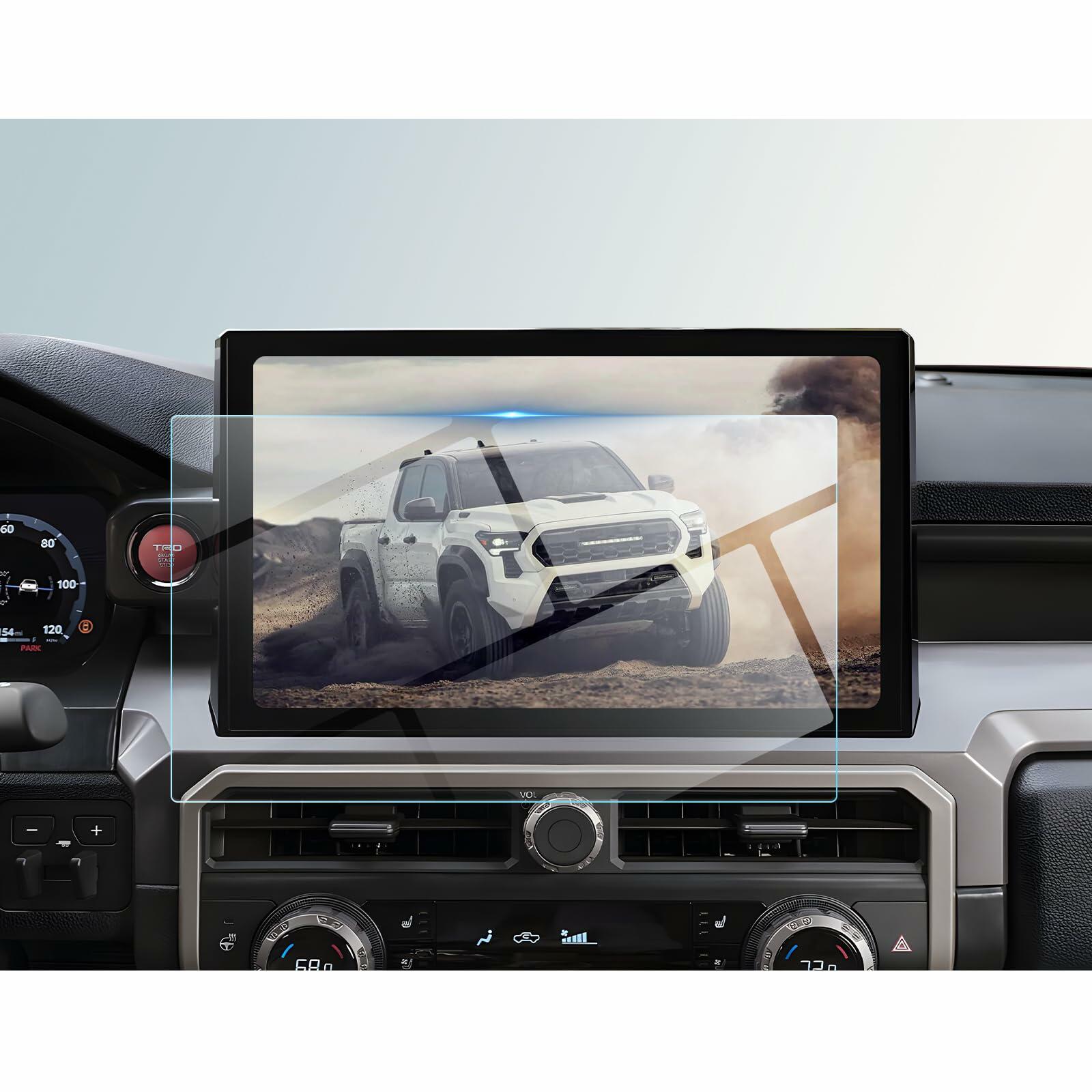 BIBIBO compatible with 2024 2025 2026 Toyota Tacoma Screen Protector 2024 2025