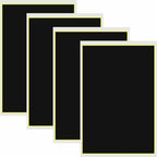 4 Pieces Black Laser Engraving Marking Paper 39x27CM Engraving Color Paper Laser