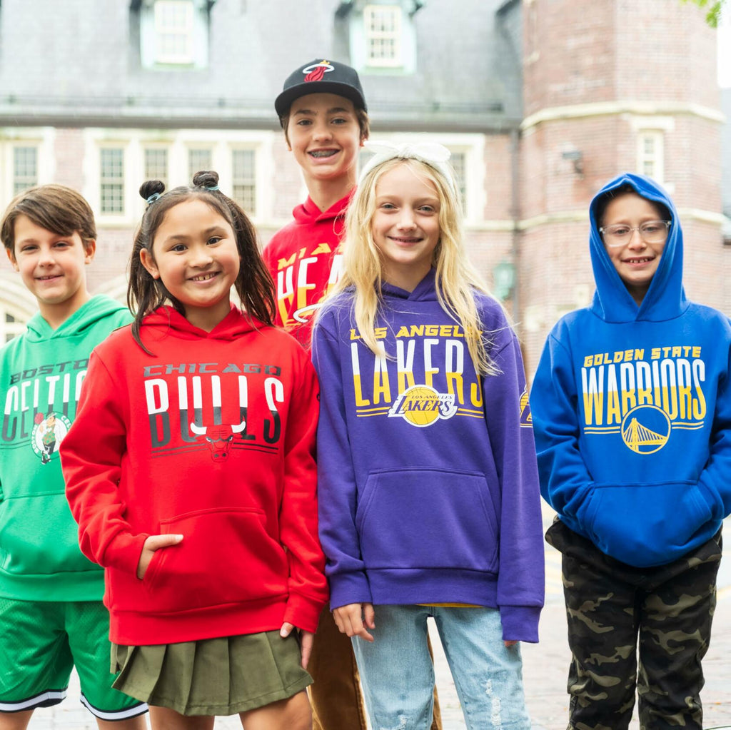 Ultra Game Boys' MVP Super Soft Pullover Hoodie Sweatshirt,Golden State