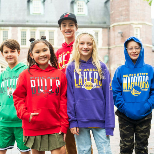 Ultra Game Boys' MVP Super Soft Pullover Hoodie Sweatshirt,Golden State