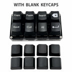 BTXETUEL Copy Paste Search Backspace Save Cut All Enter 8-Key Keyboard