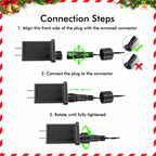 Christmas Projector Lights Outdoor, GUSODOR Dynamic Snowflake Projector IP65