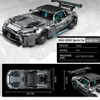 HIGH GODO 1466 Pieces Racing Car Building Kit for Adults,1:14 MOC Super Sports